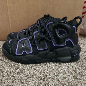 Size 4.5 - Nike Air More Uptempo '96 Black Action Grape